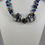 Thumbnail: "Elrica"Blue Stone & Glass Beads 19"L Necklace