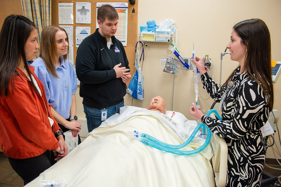 Respiratory Care students