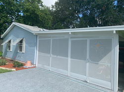 Screened Patio Finish