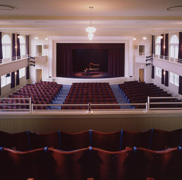 The Clayton Center, auditorium, Clayton NC