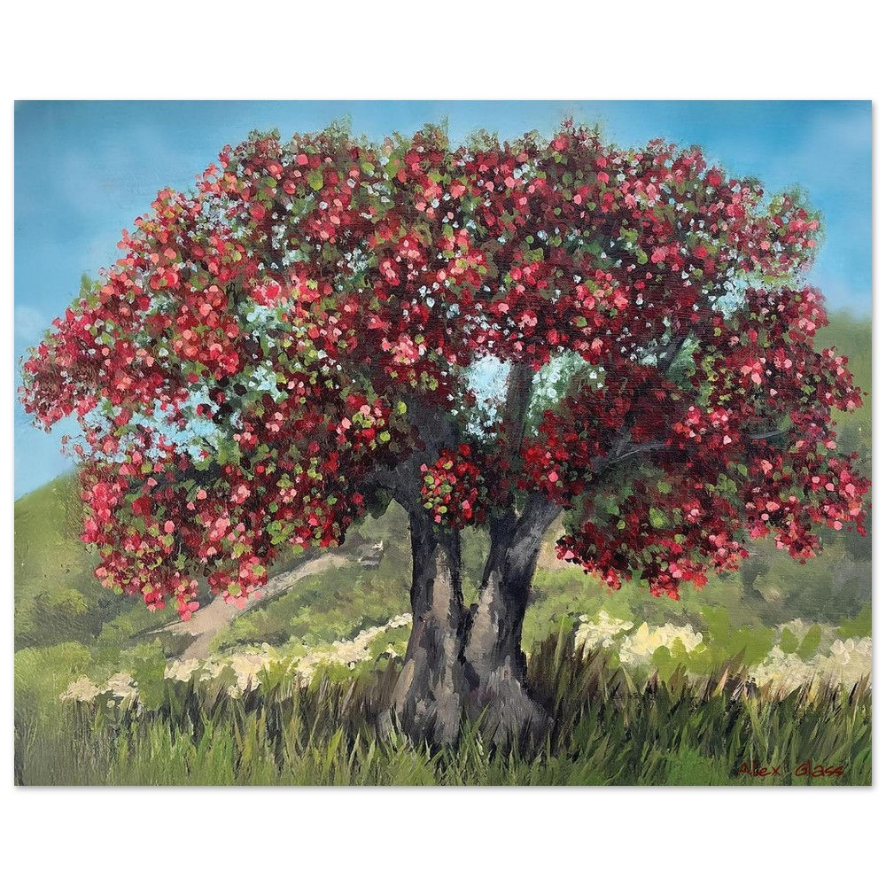 "Coral Triumph" 2026- Giclée Fine Art Print Poster
