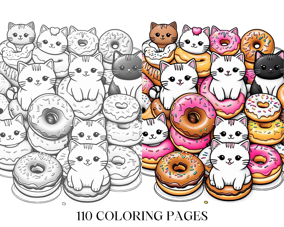 Küçük resim: Kawaii Coloring Pages