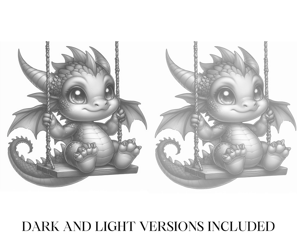 Thumbnail: Baby Dragon Coloring Pages