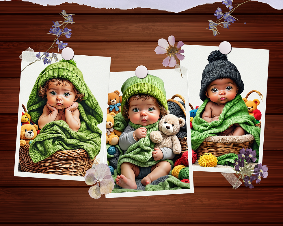 Küçük resim: Baby in Basket Coloring Pages