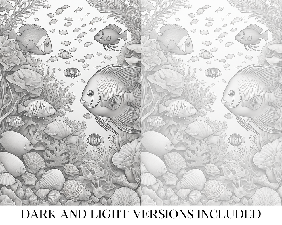 Miniature : Enchanted Underwater Coloring Pages