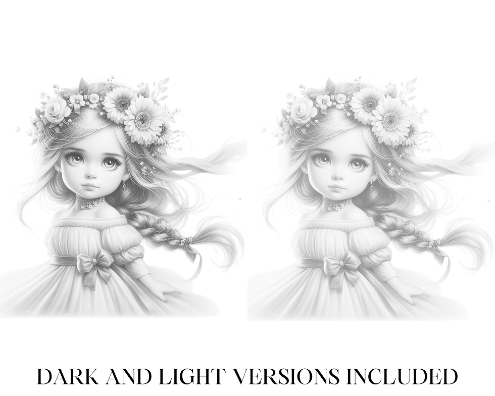 Miniature : Little Flower Girl