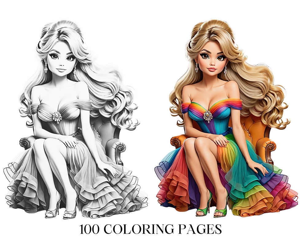 Miniatura: Chibi Hollywood Celebrities 1960 Coloring Pages