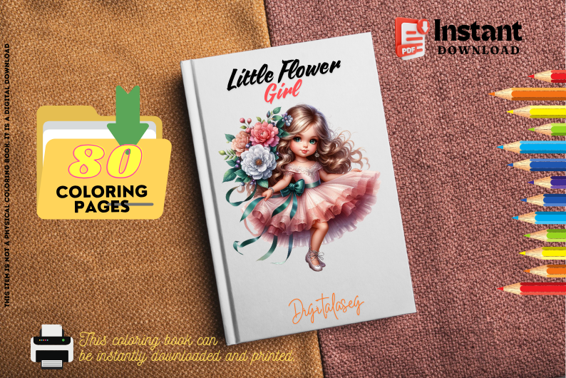 Miniature : Little Flower Girl
