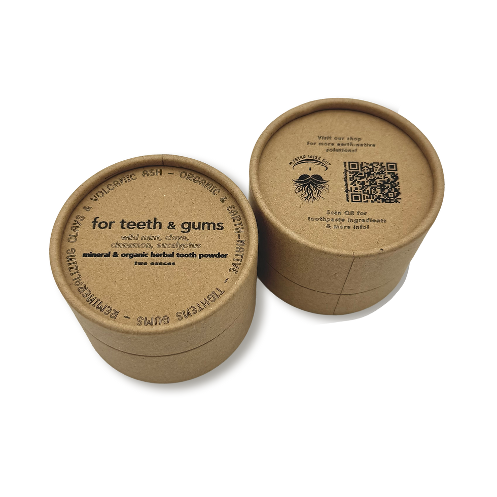 Thumbnail: for teeth & gums | mineral & organic herbal toothpaste powder