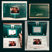 Lamar Christmas Card Design Mockup