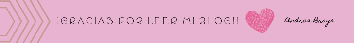 ¡Gracias por leer mi blog!