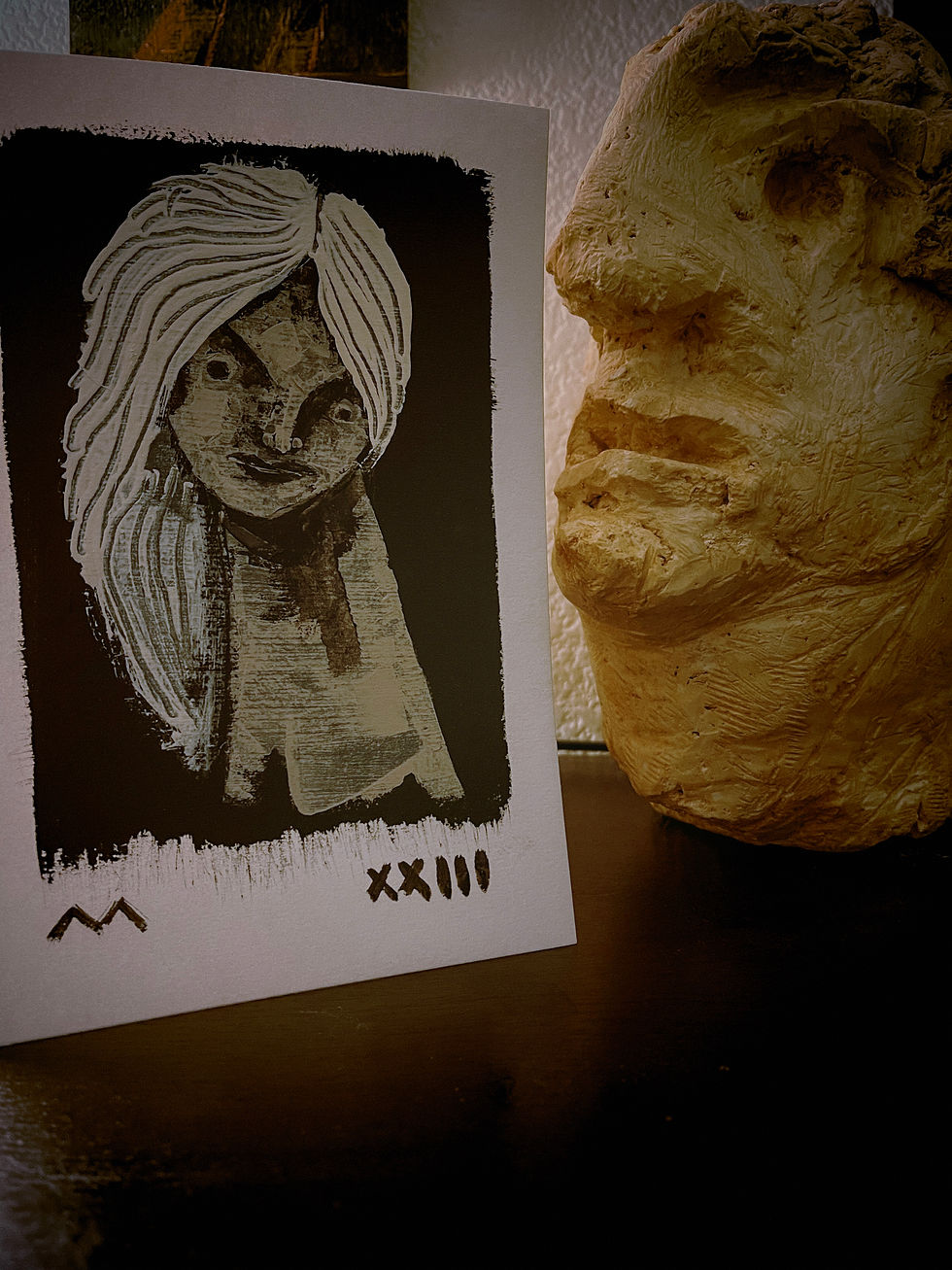 Thumbnail: ANIMUS; No.179 | Acrylic Knife Painting on Legion Paper