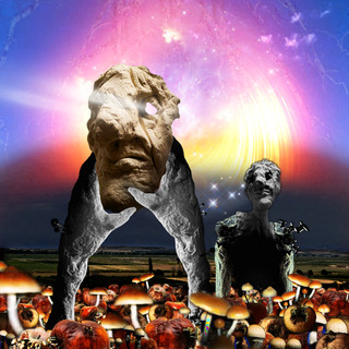 Album Artwork, Digital Collage, Photo Collage art, collage art, surreal digital art, koipondcondo, album art,