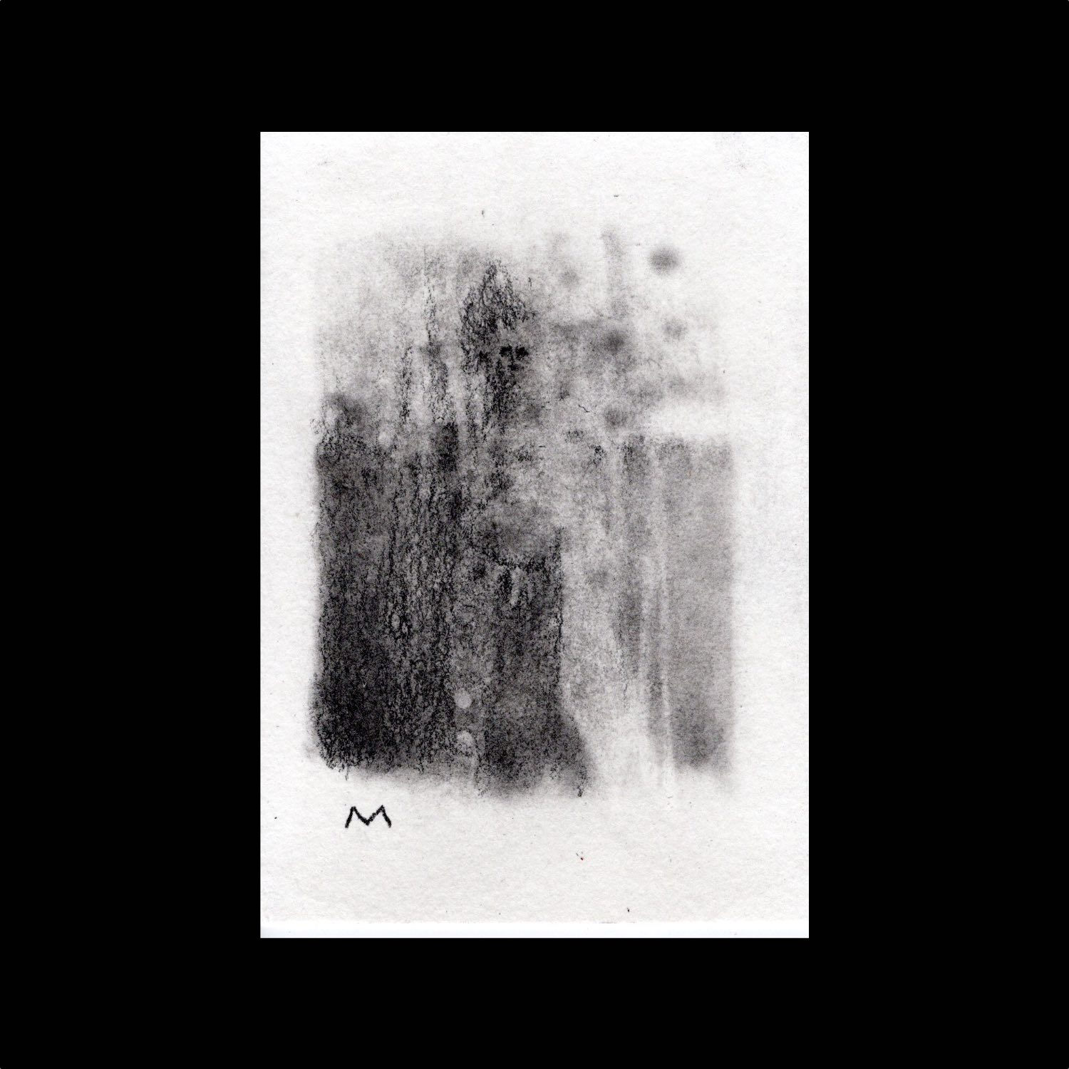 UNTITLED ; The Dissolved, No. 3 ~ Graphite Drawing on Paper