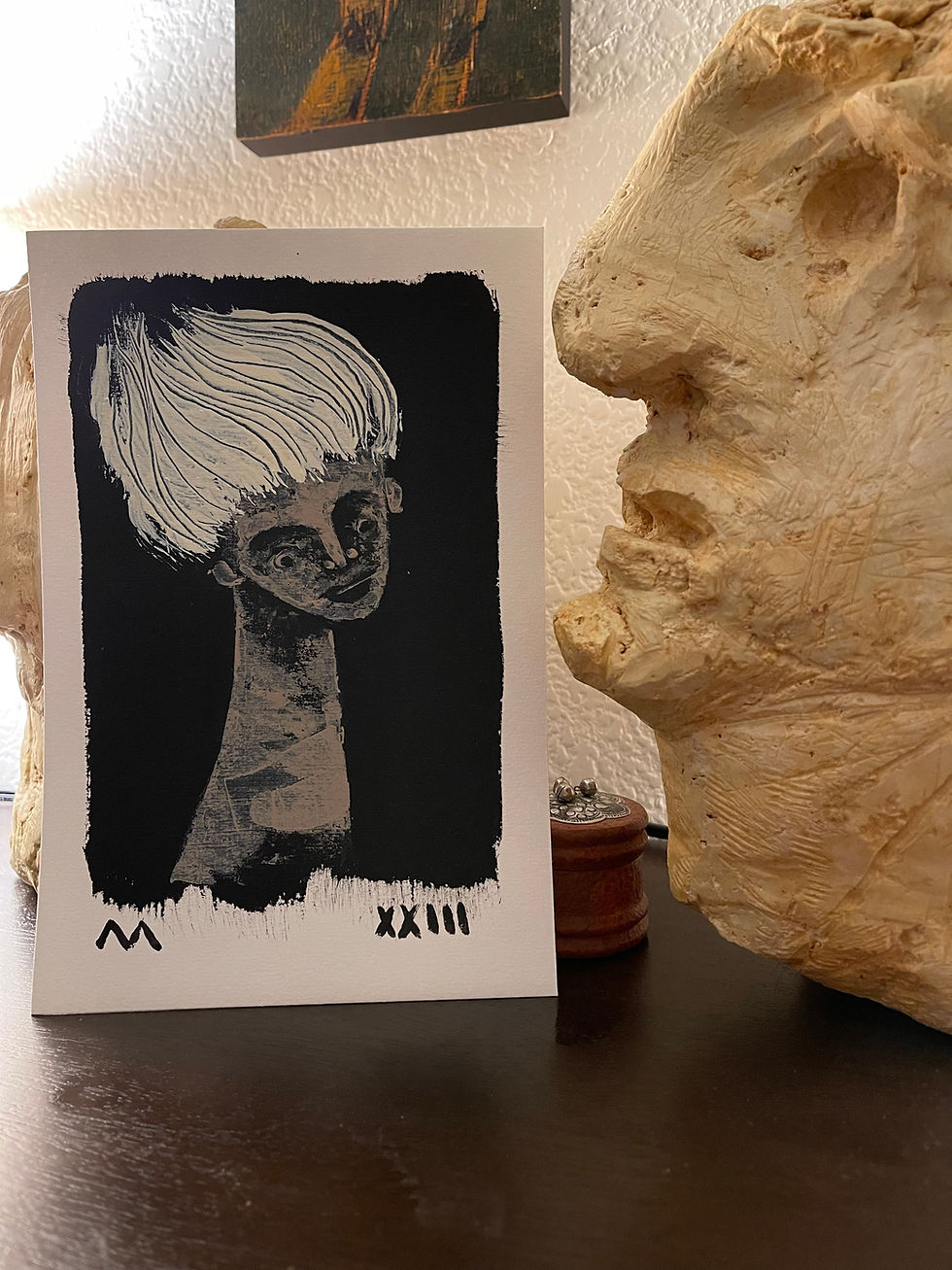 Thumbnail: ANIMUS; No.186 | Acrylic Knife Painting on Legion Paper