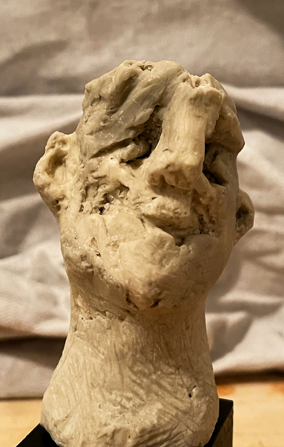 Thumbnail: Remembrance of Joy ~Plaster Sculpture Bust