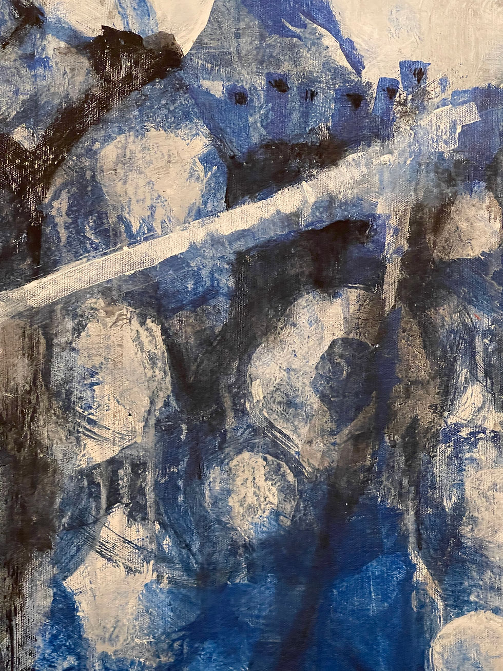 Thumbnail: ROGUE: The Churn : Acrylic Painting on Canvas