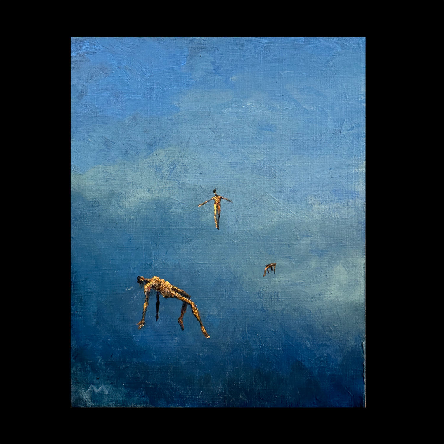 UNTITLED: "A Succession of Nows , No, 97" | Oil Painting on Wood Panel