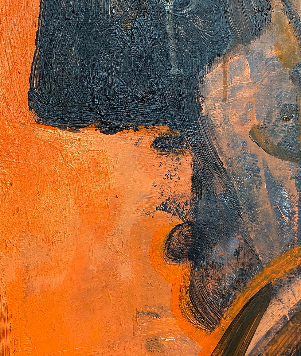 Thumbnail: MAYA: "Optimistic" ~ Original Oil on Canvas