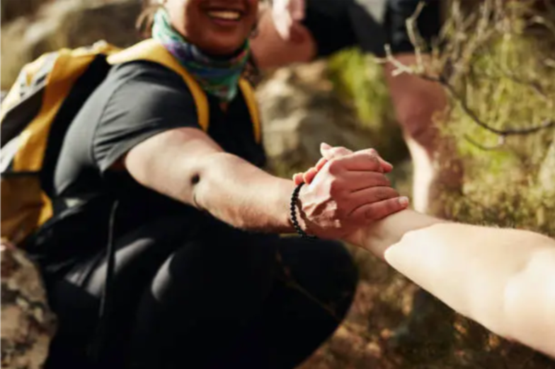 hand grabbing