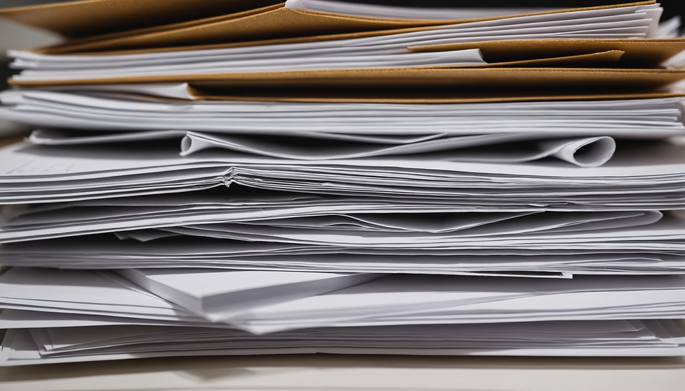pile of documents