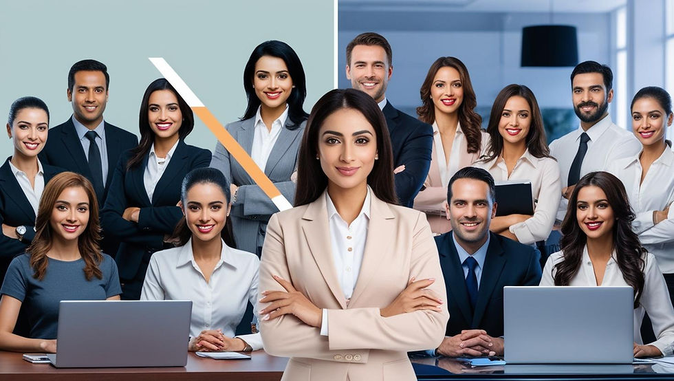 group of virtual assistants