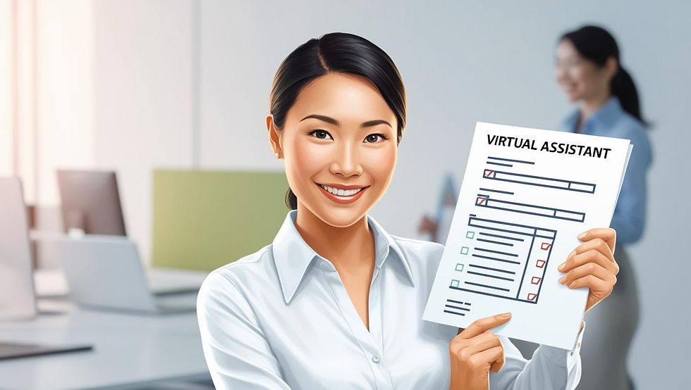 virtual assistant checklist