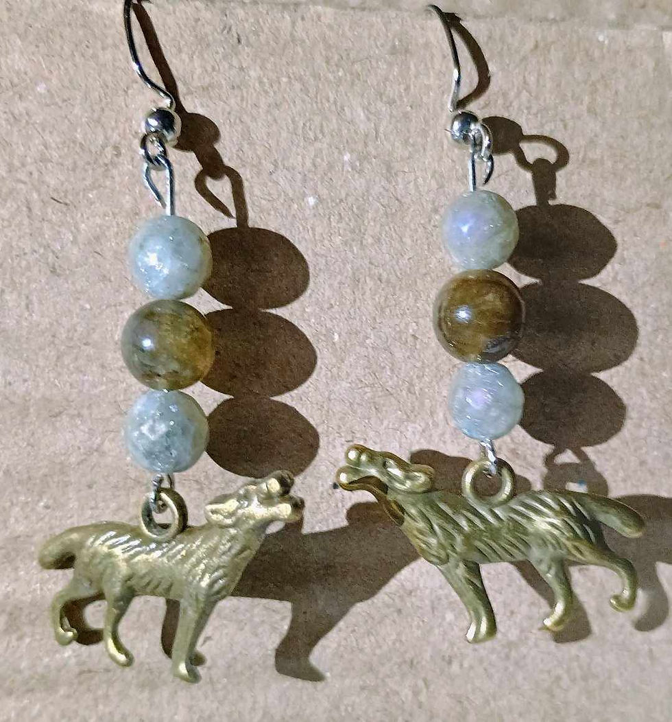 Thumbnail: Chupacabra earrings