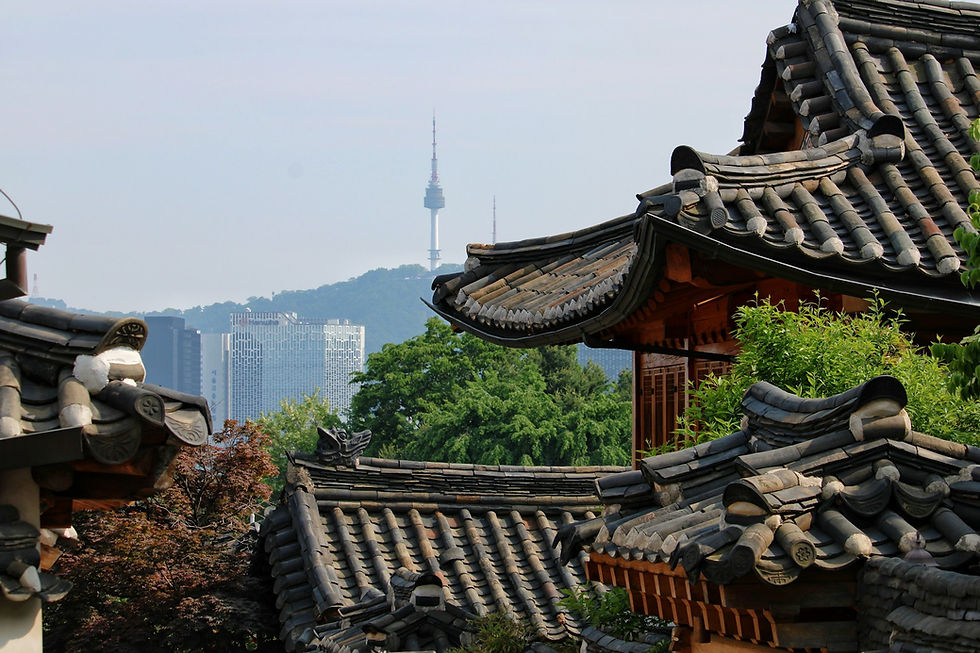 stunning view from Bukchon Hanok village in seoul, south korea.jpg