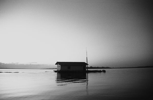 Mamiraúa's former manatee research base 