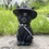 Thumbnail: Witch’s Familiar Cat Figurine — Pentacle Hat & Cloak (4.13" x 1.77")