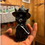Thumbnail: Witch’s Familiar Cat Figurine — Pentacle Hat & Cloak (4.13" x 1.77")
