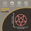 Thumbnail: LED Pentagram Neon Sign — Crimson Glow Ritual Wall Light (9.44" x 9.44")