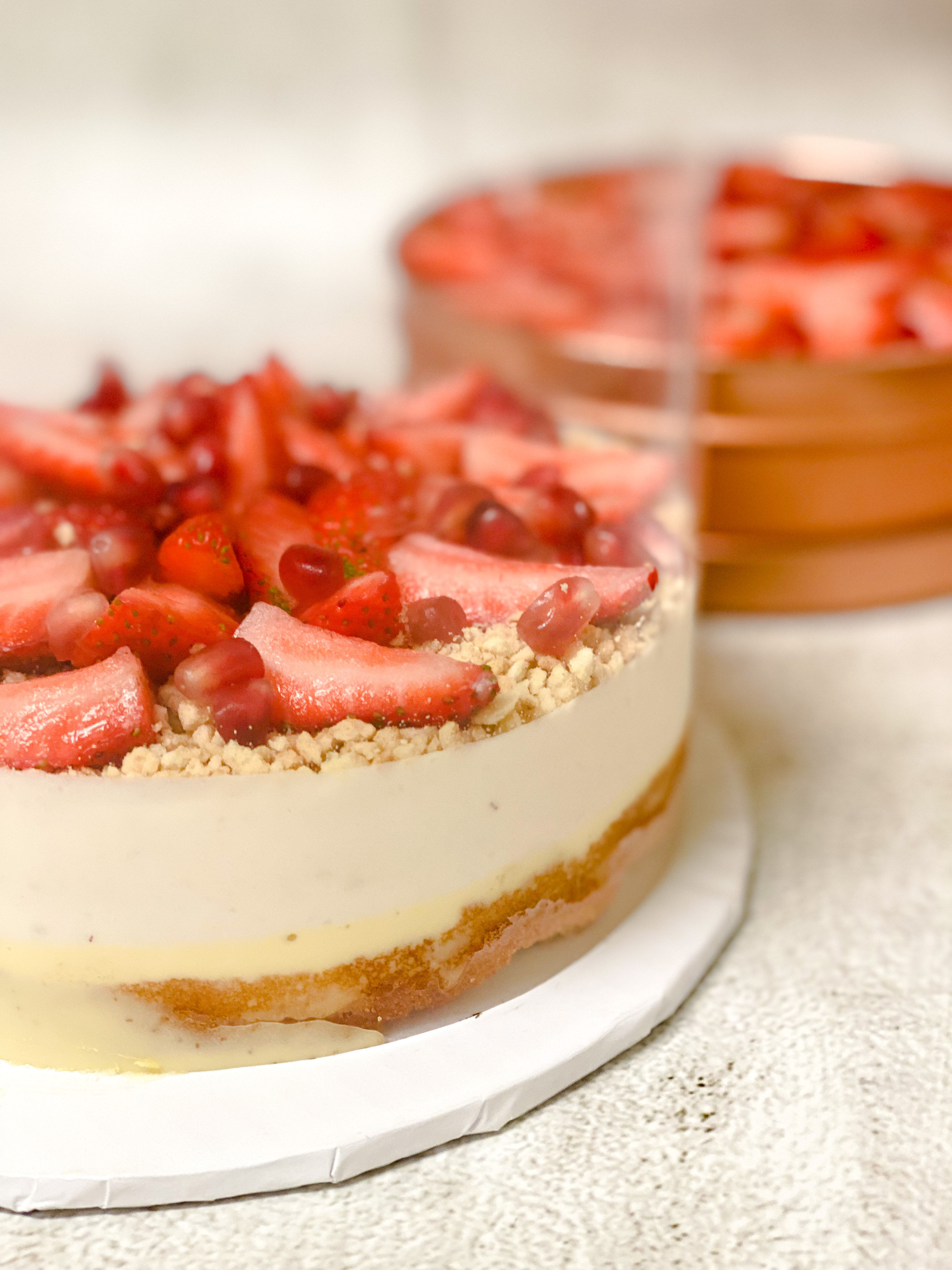 STRAWBERRY OVERLOAD CAKE