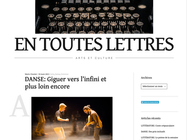 Un article de Mario Cloutier sur la gigue contemporaine!