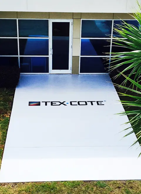 TEX-COTE Headquarters Walkway Application in Panama City, FL