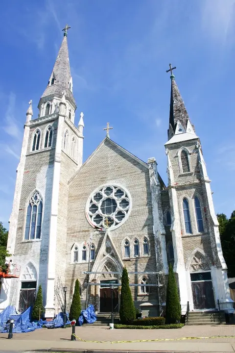 St. Joseph Historical Church Before COOLWALL