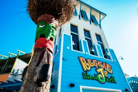 Reggae J's at Pier Park in Panama City Beach, Florida, with COOLWALL