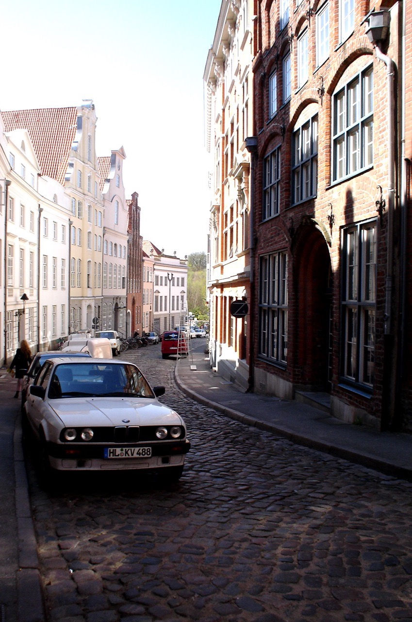 リューベック世界遺産の街中