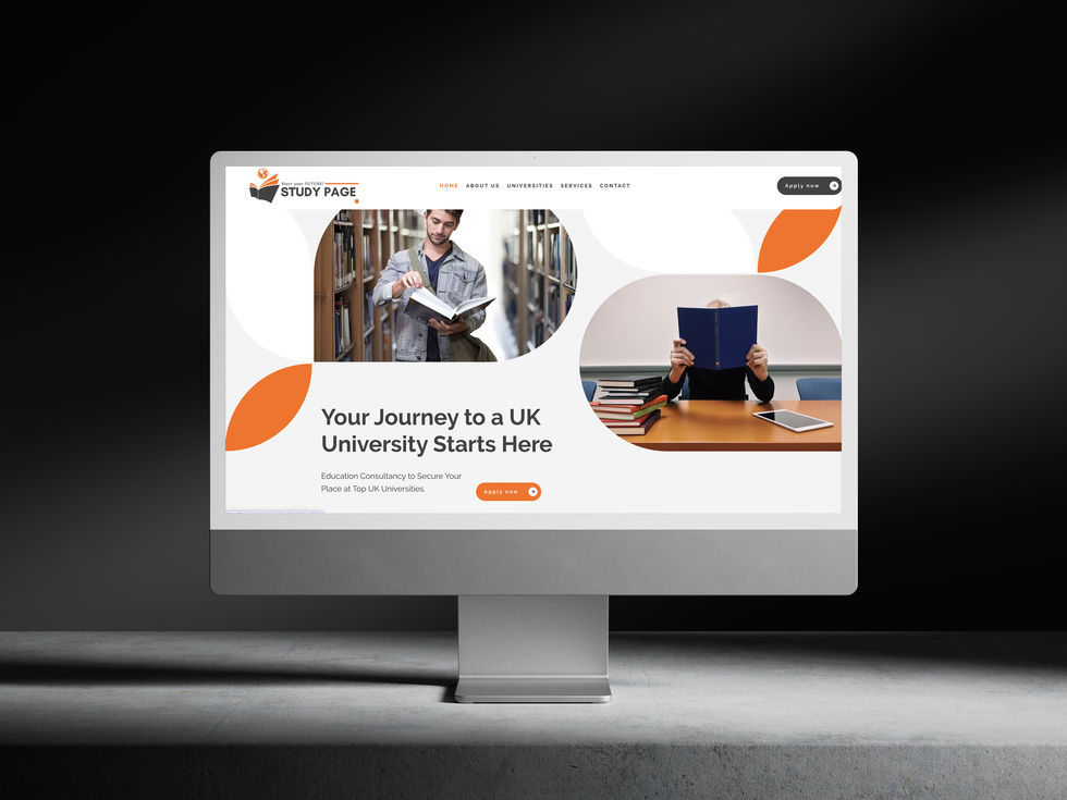Study Page – UK University Admission Support Platform