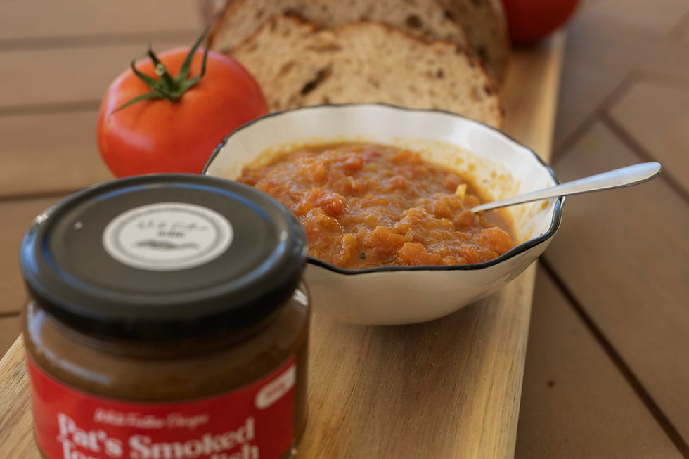 Thumbnail: Pat's Smoked Tomato Relish