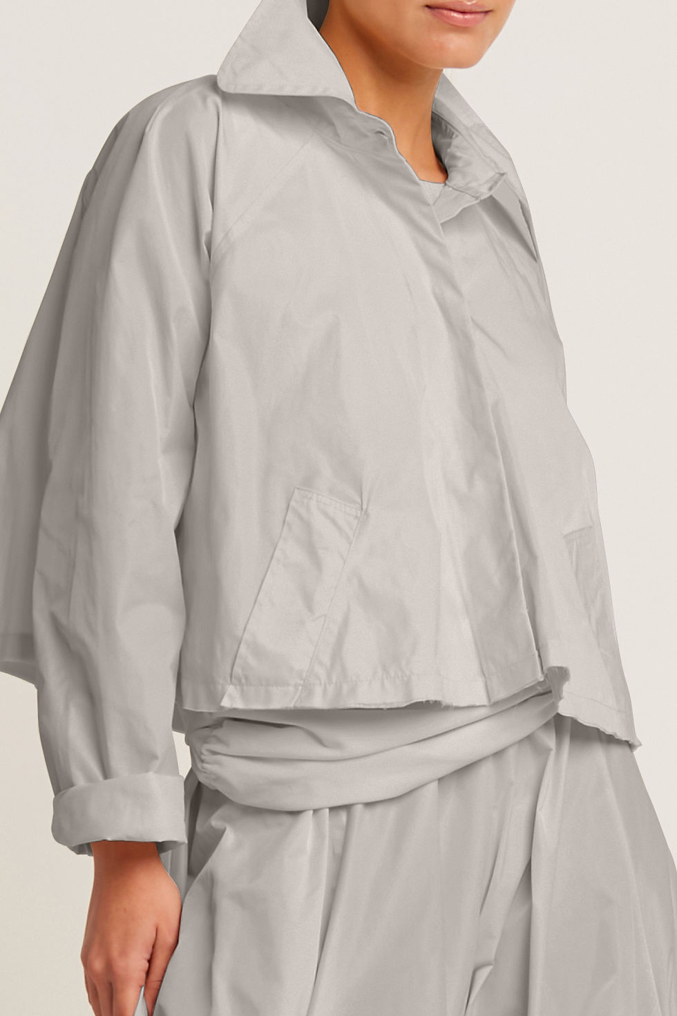 Thumbnail: Cropped Swing Jacket