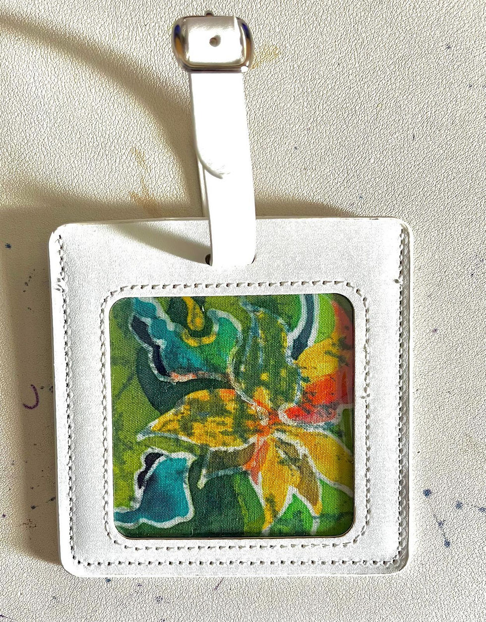 Thumbnail: Luggage or Bag tags (BLOSSOMING TULIP)