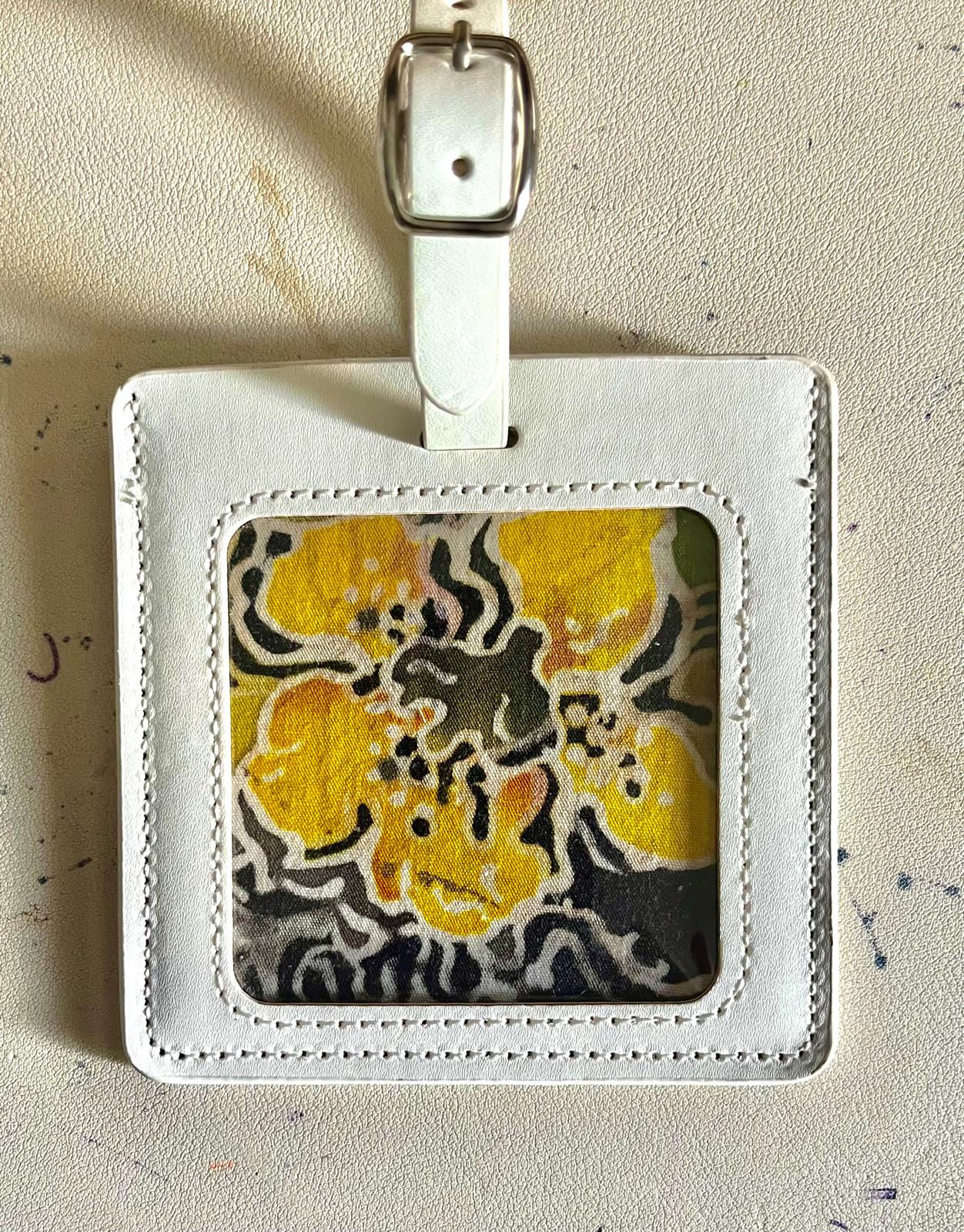 Luggage or Bag tags (BLACK ORCHID)