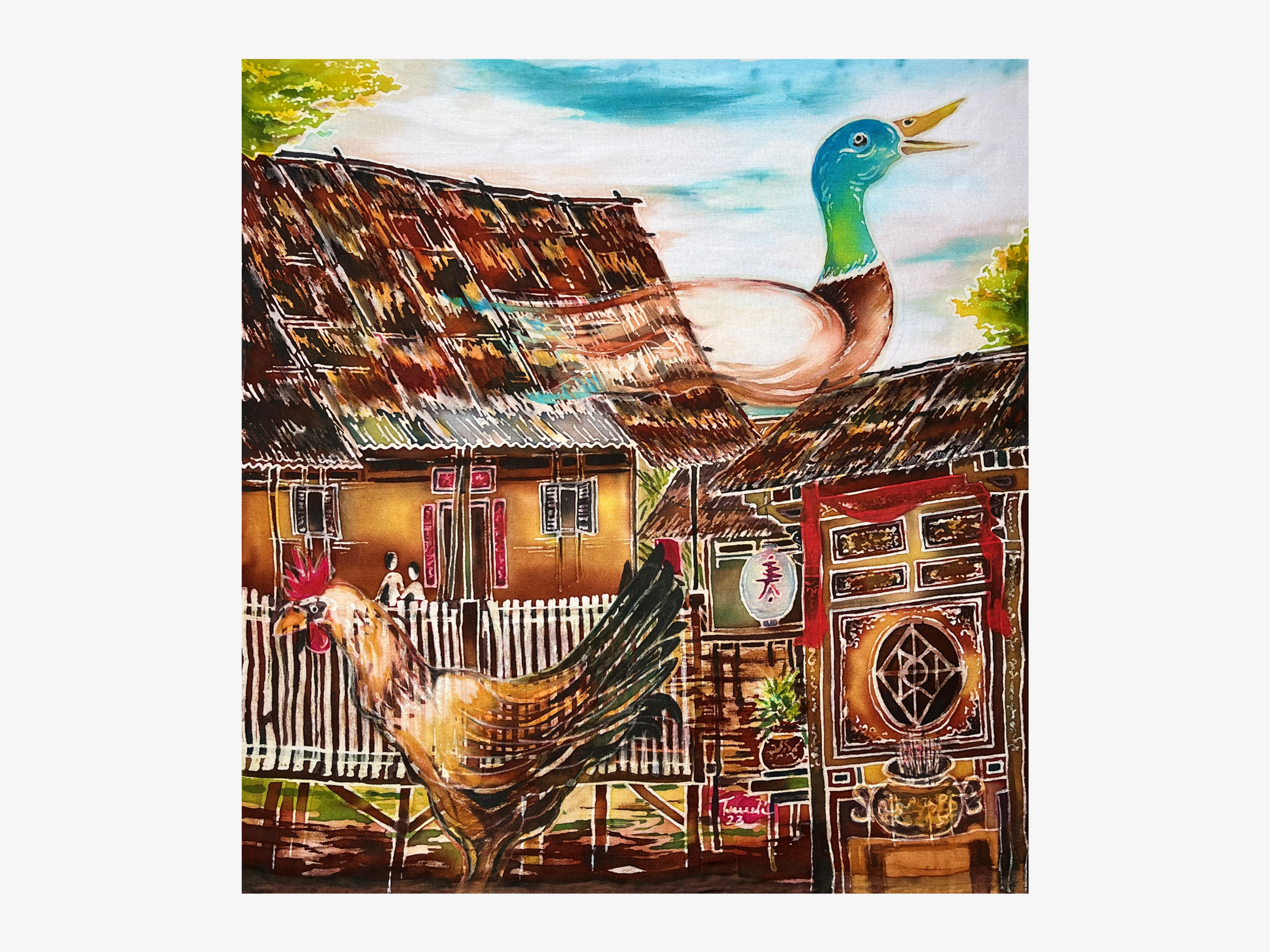 Nostalgic Past Chinese Kampung in Kampung Baru