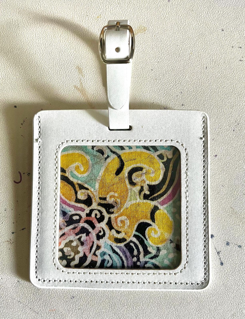Thumbnail: Luggage or Bag tags (Paisley)