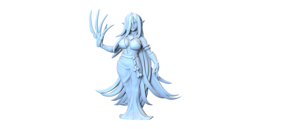 Thumbnail: Manapath Necromancer Render Art