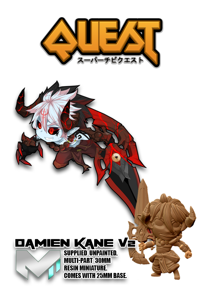 Super Chibi Quest Damien Kane Store Art