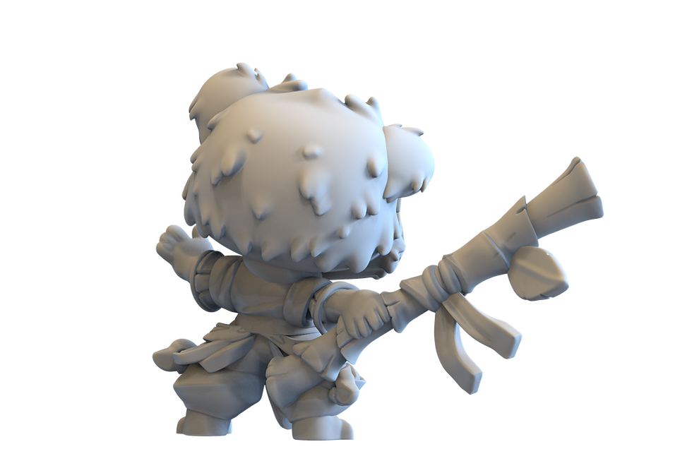 Thumbnail: Super Chibi Quest Yang Render Art