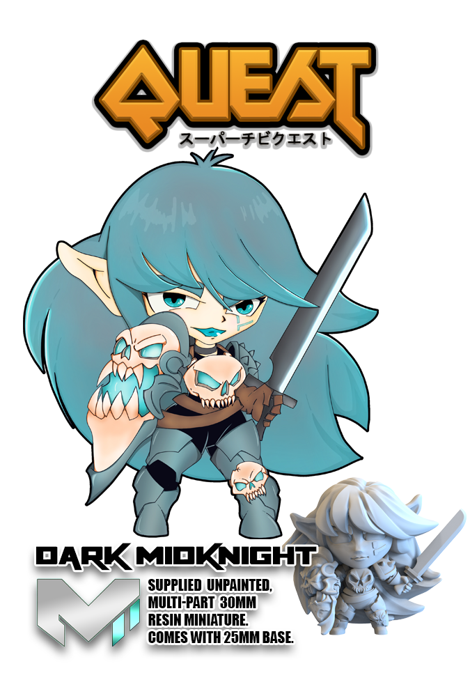 Super Chibi Quest Dark Midknight Store Art